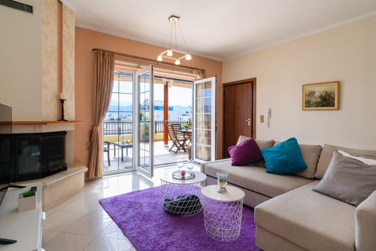 Central Penthouse In Quiet Neighborhood Near Sandy Beach Χανιά Εξωτερικό φωτογραφία